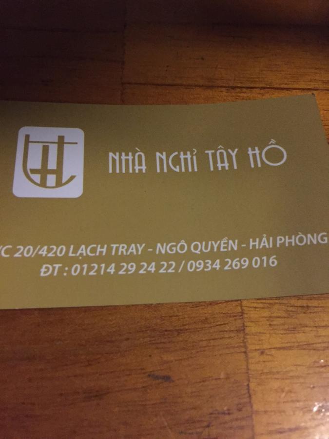 Motel Tay Ho ไฮฟอง ภายนอก รูปภาพ